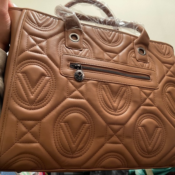 Valentino Orlandi Taupe Tote Bag - Picture 2 of 3